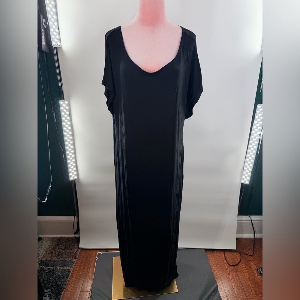 EUC Dyexces Short Sleeve Maxi Dress - Picture 5 of 12